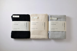 Mino Washi Long Towel / Natural (Kinari) - Matsuhisa Eisuke Kamiten