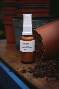 Bergamot + Rosemary Hand Balm 30ml- harvest