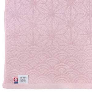 Mino Washi Face Towel Hanaasa / Light Pink (Sakura) - Matsuhisa Eisuke Kamiten