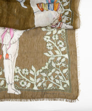 Load image into Gallery viewer, Scarf / Howrah Olive / Khaki / CU201 - SWASH LONDON