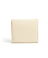 Load image into Gallery viewer, Contrast Wallet / Cafe Latte - Cherry Red - (ki:ts)