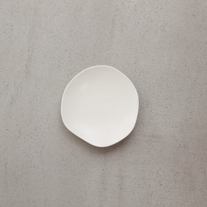 feuille Plate / 17cm Matte White - miyama x metaphys