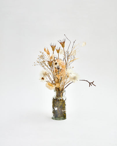Dried Flower Bouquet / White Mix