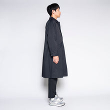 Load image into Gallery viewer, Balmacaan Coat with Detachable THERMOLITE Inner Padded Crewneck Jacket / Dark Navy - WWS
