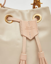 Load image into Gallery viewer, Drawstring Bag with 2 Way Shoulder Strap - S / Cafe Latte - (ki:ts)